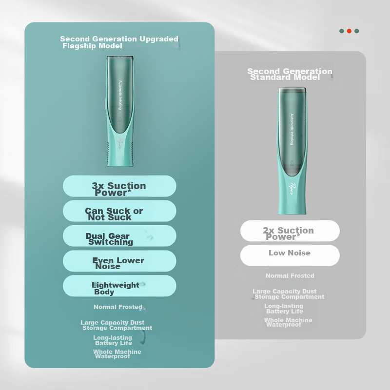 Peipei Automatic Hair Suction Baby Hair Clipper, Children's Hair Clipper, Baby H...