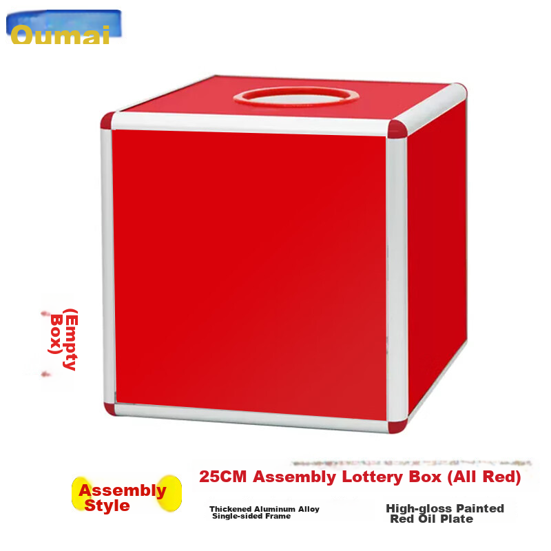 Oumai Lucky Draw Box, Raffle Box, Prize Drawing Box, Prize Grabbing Box, Lottery...