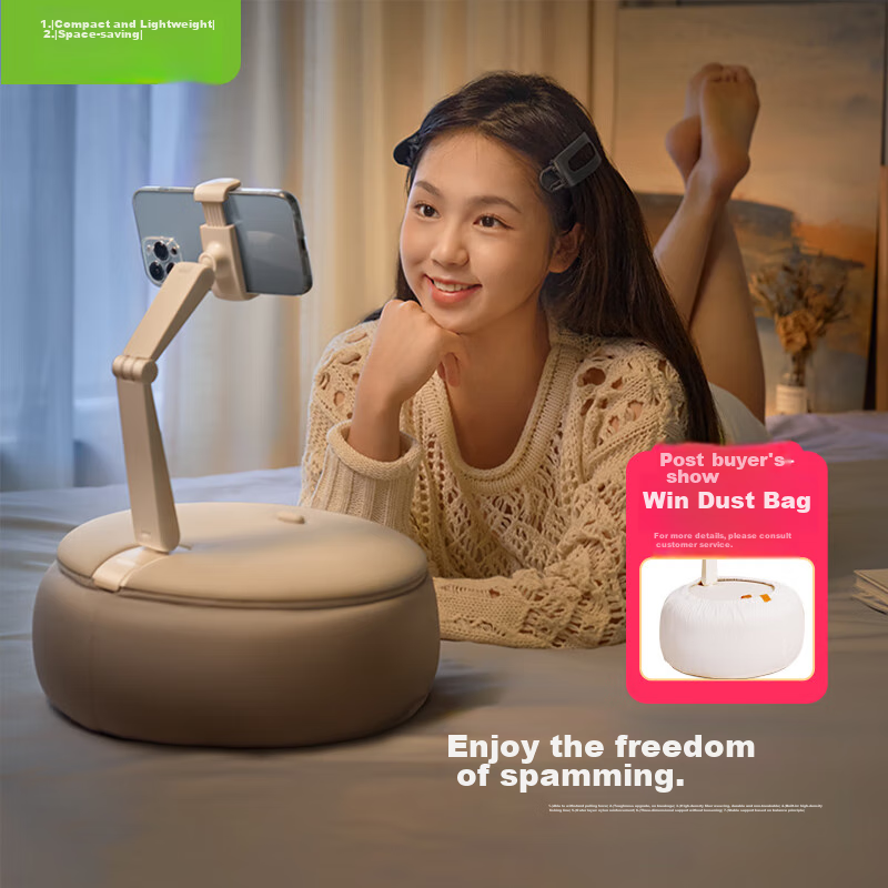 Saijing Phone Stand, Bedside Tablet And IPad Pillow, Foldable Stand, Floor-Stand...