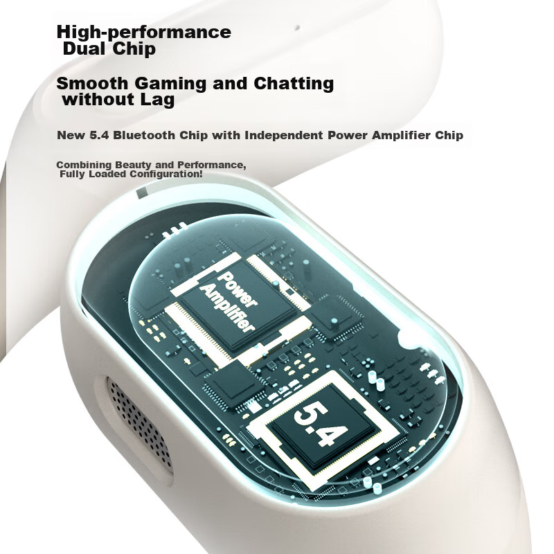 Newman Q10 Bone Conduction Bluetooth Headphones, Wireless, Over-Ear, Open-Style,...