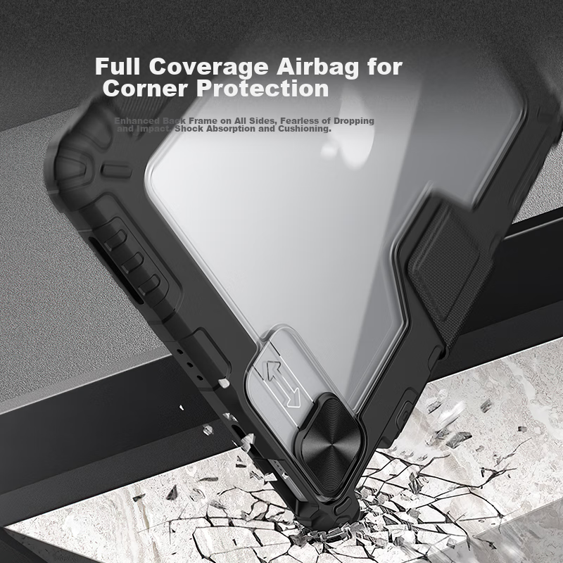 Nillkin IPad Air 7/6 Protective Case, Anti-Bend, Compatible with Air 11-Inch 202...