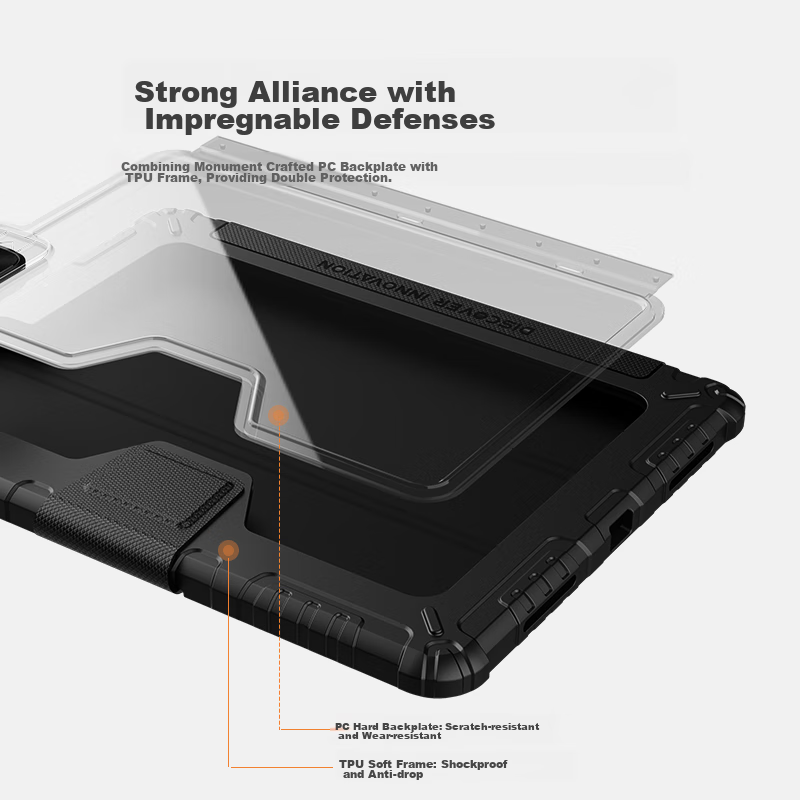 Nillkin IPad Air 7/6 Protective Case, Anti-Bend, Compatible with Air 11-Inch 202...