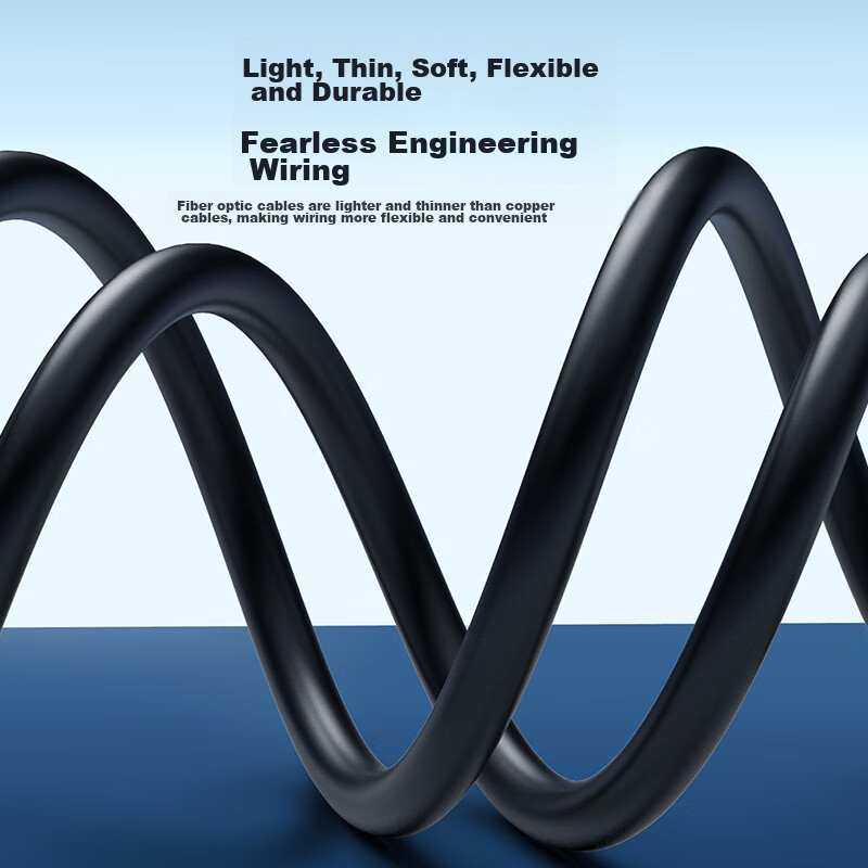 Akihabara Optical HDMI Cable 2.0 Version, 4K60Hz High-Definition Cable for Enthu...