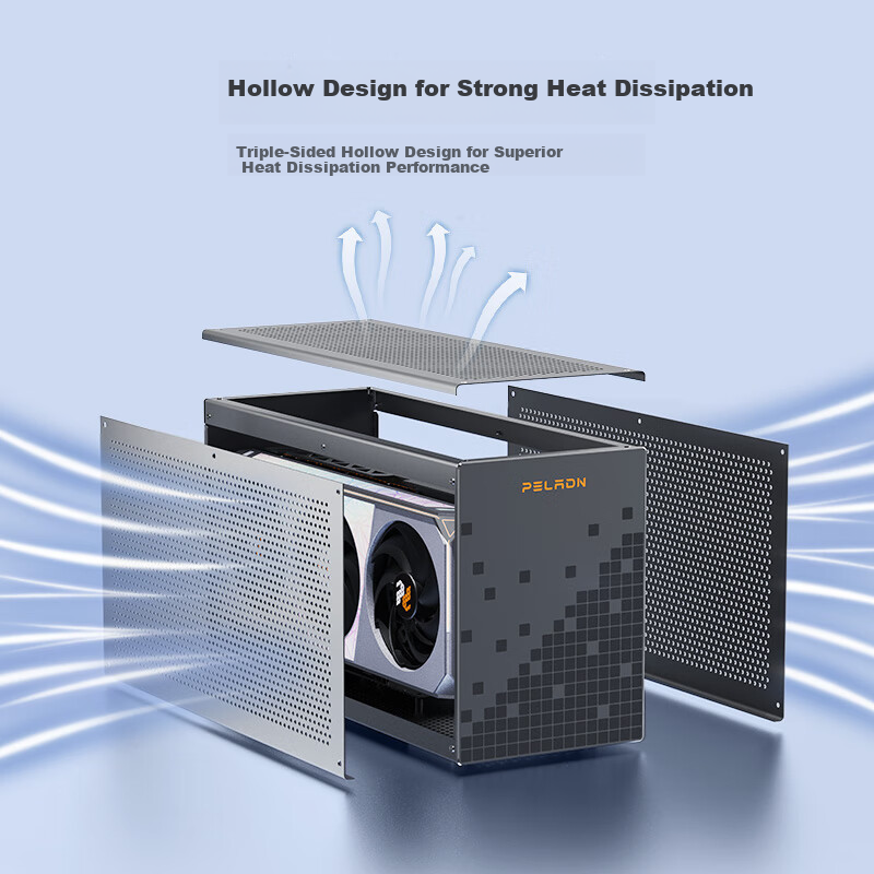 PANLEI Leiling LINK X-2 Business Alloy Chassis Graphics Card Expansion Dock Note...