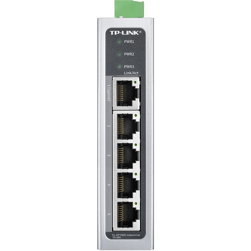 TP-LINK 5-Port 100Mbps Industrial-Grade Enterprise Ethernet Switch, Enterprise/M...