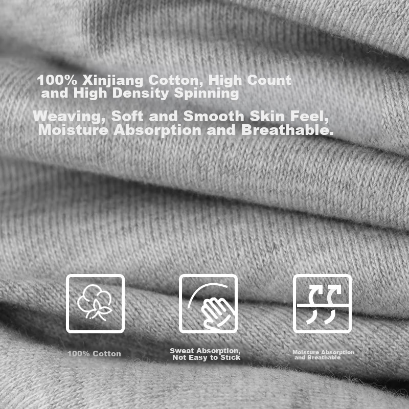 SEPTWOLVES Men's Underwear, 7A Antibacterial Pure Cotton 100% Cotton Men's Boxer...