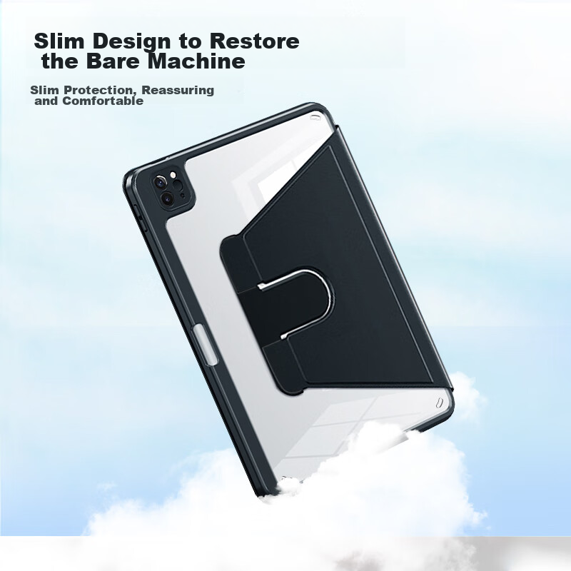 PISEN IPad 7/8/9 Case 10.2-Inch 2019/20/21 Apple Tablet Cover with Pencil Holder...