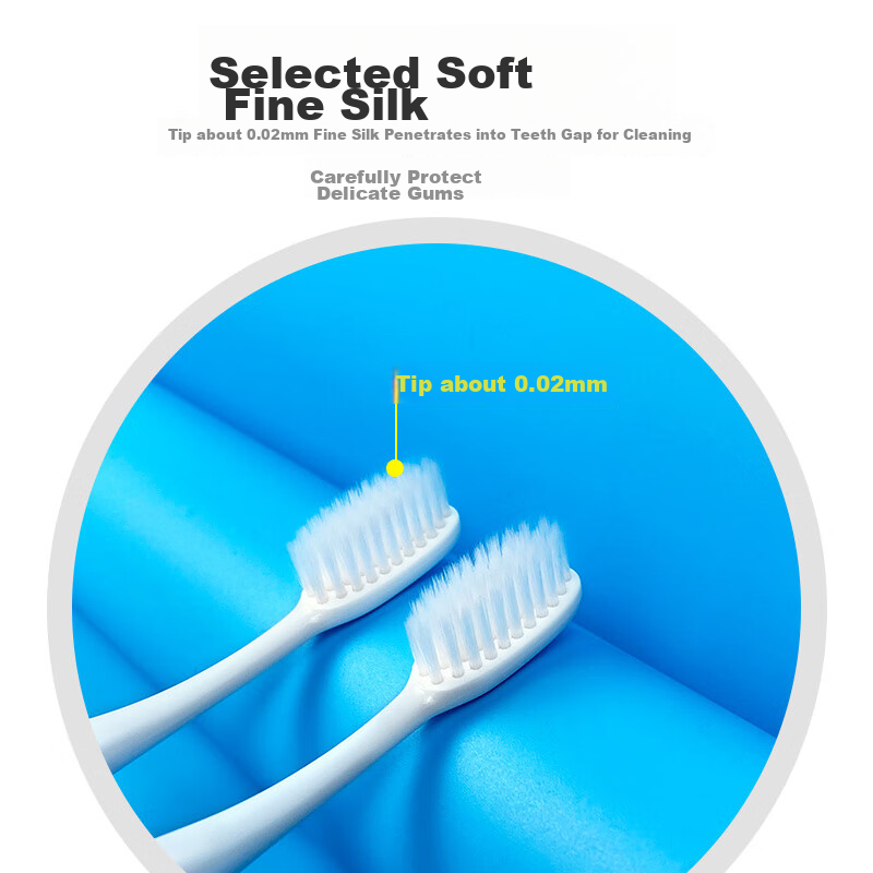 FROG Adult Toothbrush Set 131B, 3 Pieces, Soft Bristles for Gum Care And Deep Cl...