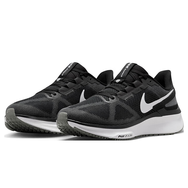 Nike Running Shoes for Men, Breathable STRUCTURE 25 Sneakers, DJ7883-002, Black,...
