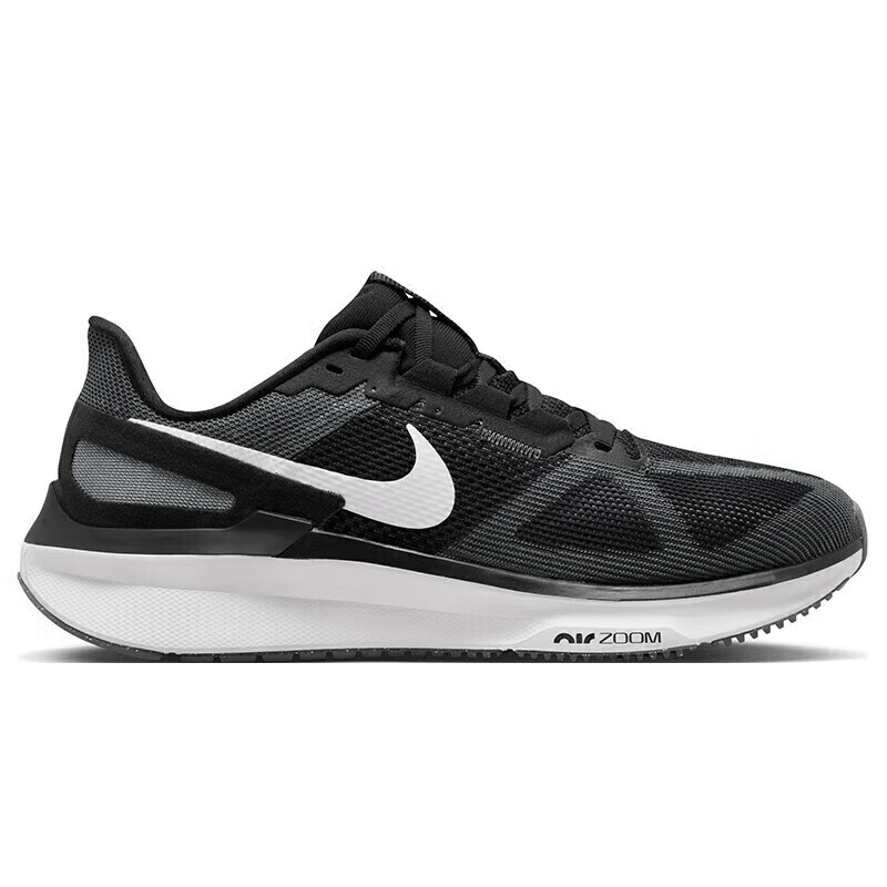 Nike Running Shoes for Men, Breathable STRUCTURE 25 Sneakers, DJ7883-002, Black,...