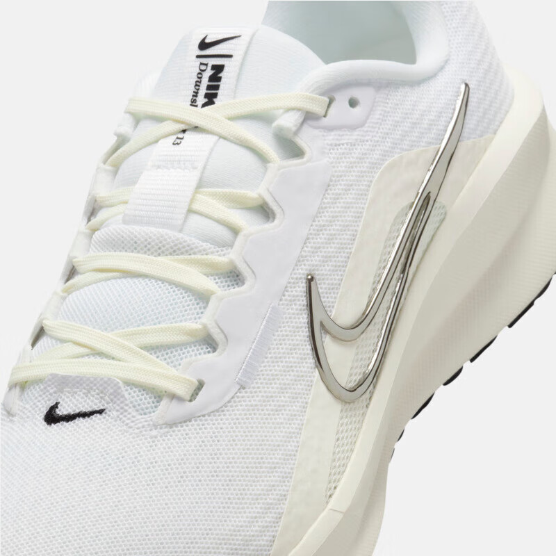 Nike Running Shoes for Women, Breathable DOWNSHIFTER 13 Sneakers FD6476-100 Whit...