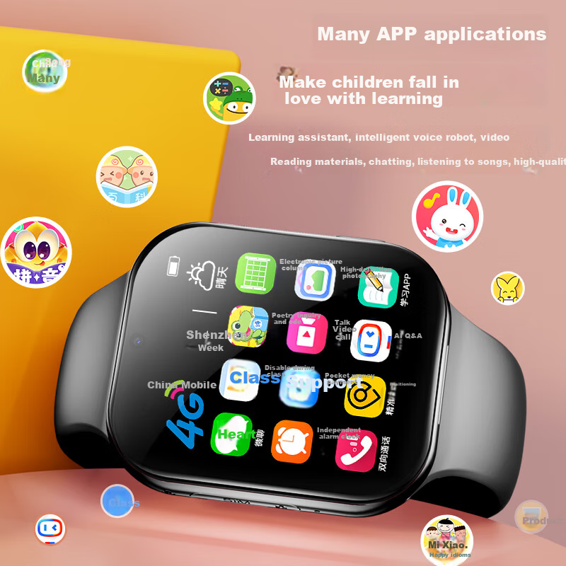Smart Children's Phone Watch with Long Battery Life, Precise GPS Location, 5G Vi...