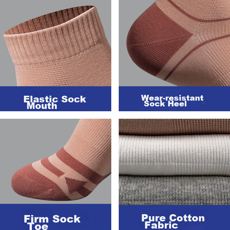 Pierre Cardin Men's Socks, Summer Cotton 100% Pure Cotton, Antibacterial And Odo...