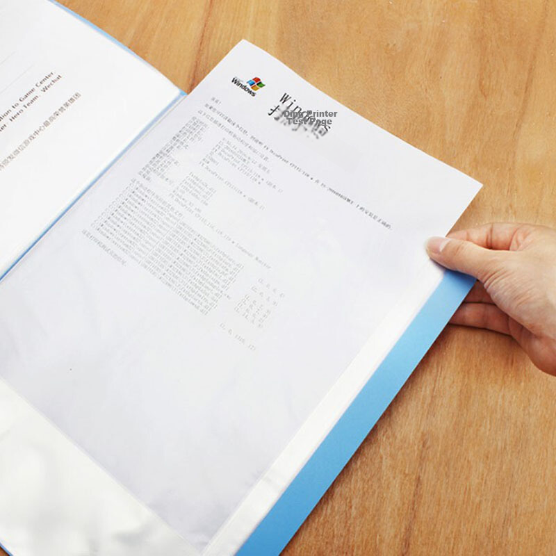 Comix PF40AK 40-Page Document Folder/A4 File Folder/Document Organizer, Blue, Of...