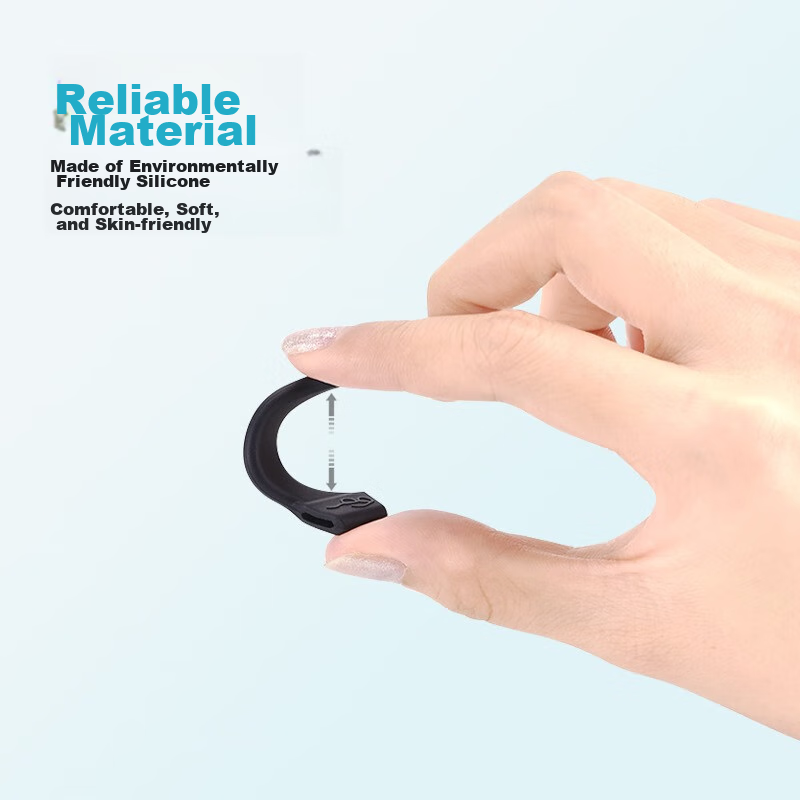 ONNA Eyeglass Anti-slip Retainer Holder Sports Anti-slip Ear Hooks Set A White F...