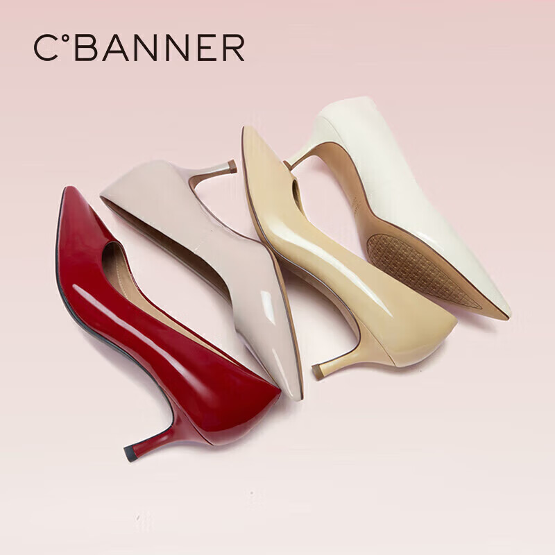C.BANNER Spring/Summer Fashion Single Shoes Urban High Heels Thin Heels A2310531...