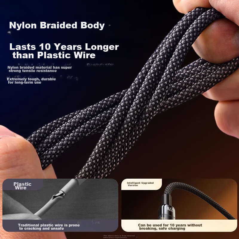 Can Fit Apple Charging Cable, IPhone 14 Data Cable, USB Fast Charging Smart Powe...