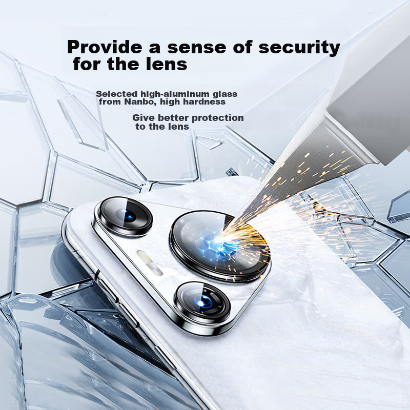 PISEN Lens Protector for Huawei Pura70pro, P70pro/+ Rear Camera Phone Protective...