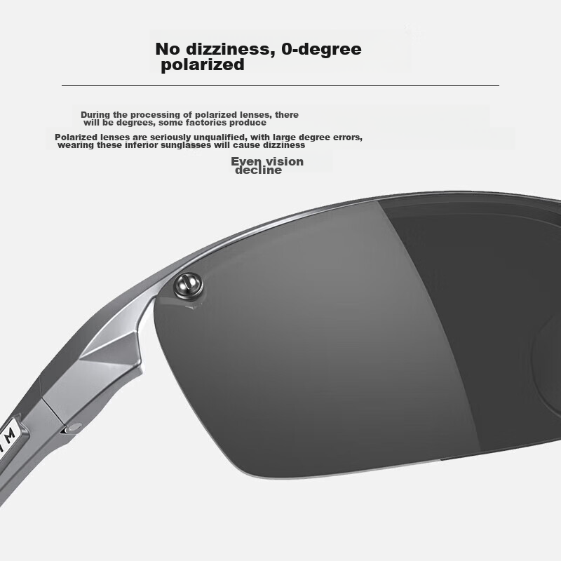 Parim Aluminum-Magnesium Polarized Sunglasses for Men, Sports Cycling Sunglasses...