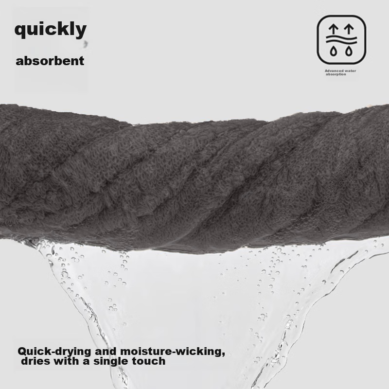 Sanli Towels, 100% Pure Cotton, 7A Antibacterial Xinjiang Cotton, Men's Towels,...