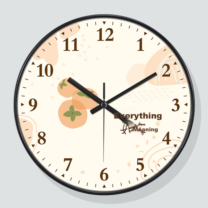 Pengchuang Swiss Movement Chinese Style Wall Clock Modern Clock Decorative Home...