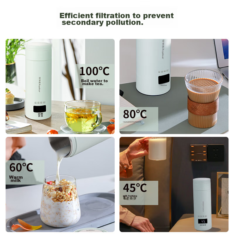 Royalstar Electric Hot Water Cup, Portable Travel Kettle, Business Trip Heating...