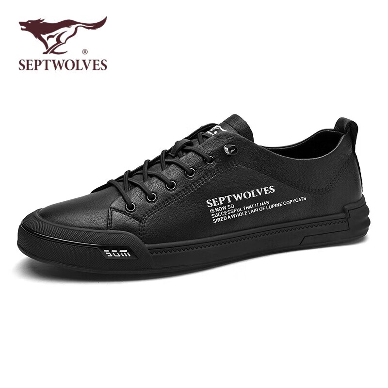 SEPTWOLVES Men's Casual Shoes Men's Casual Shoes Men's White Shoes 8313430848 Bl...