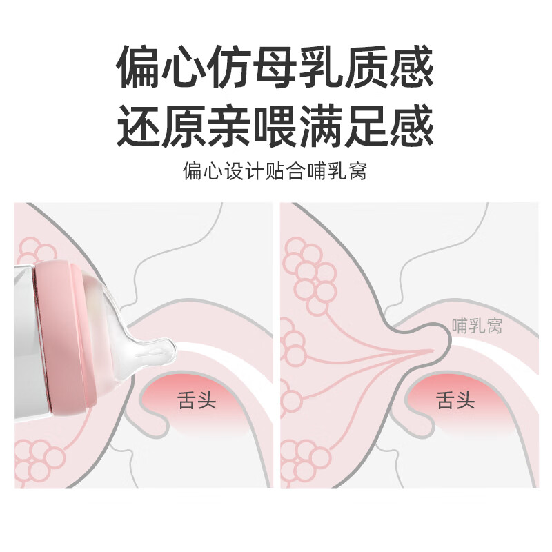 Oubeni Newborn Baby Glass Bottle, Maternal And Infant Supplies, for Newborns 0 t...