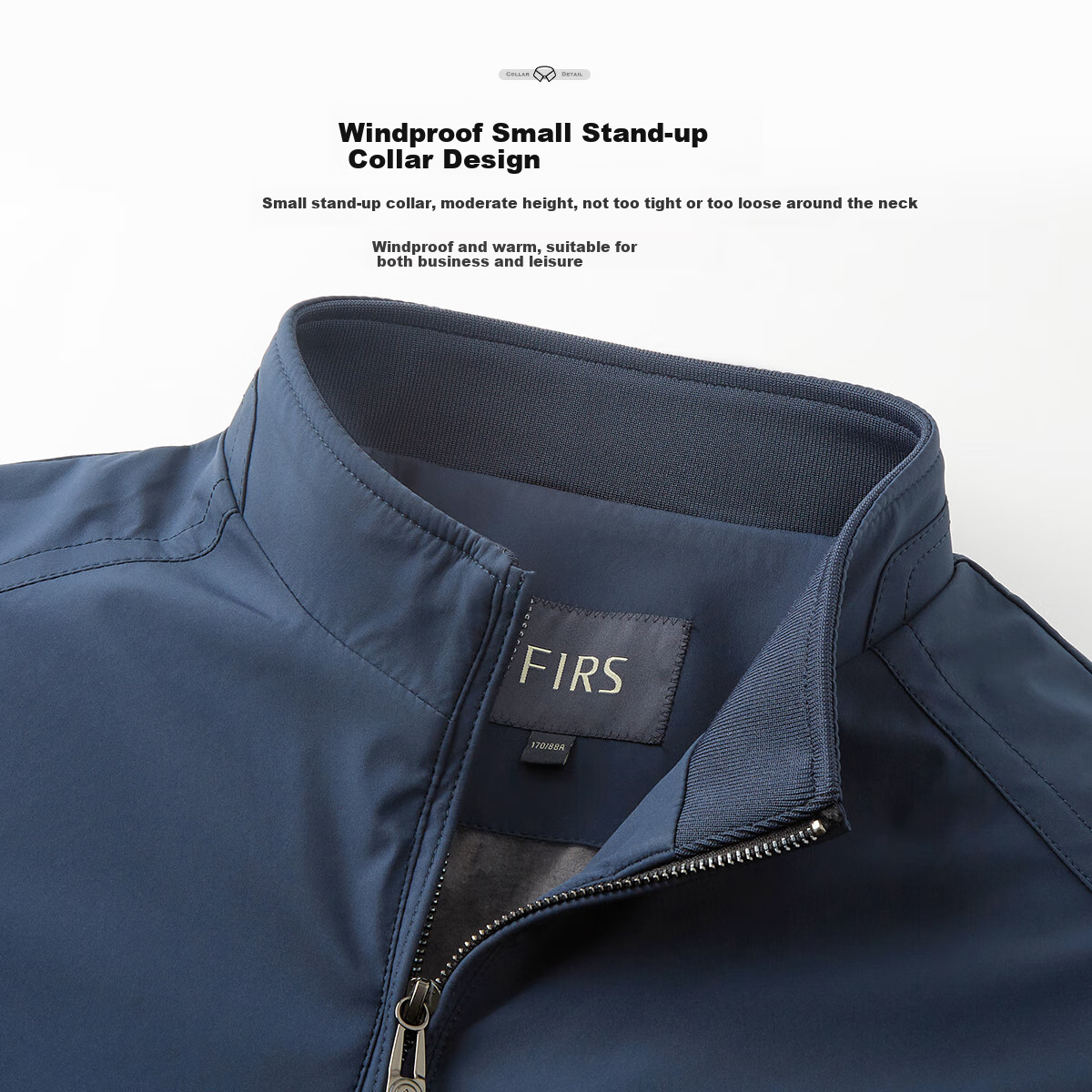 FIRS Men's Jacket with Triple Protection Fabric, Spring And Autumn Business Casu...