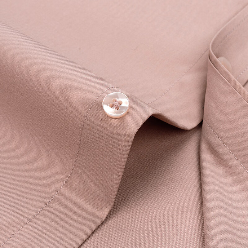 FIRS Men's Wrinkle-Free Long Sleeve Shirt Business Elastic Formal Workwear Lotus...