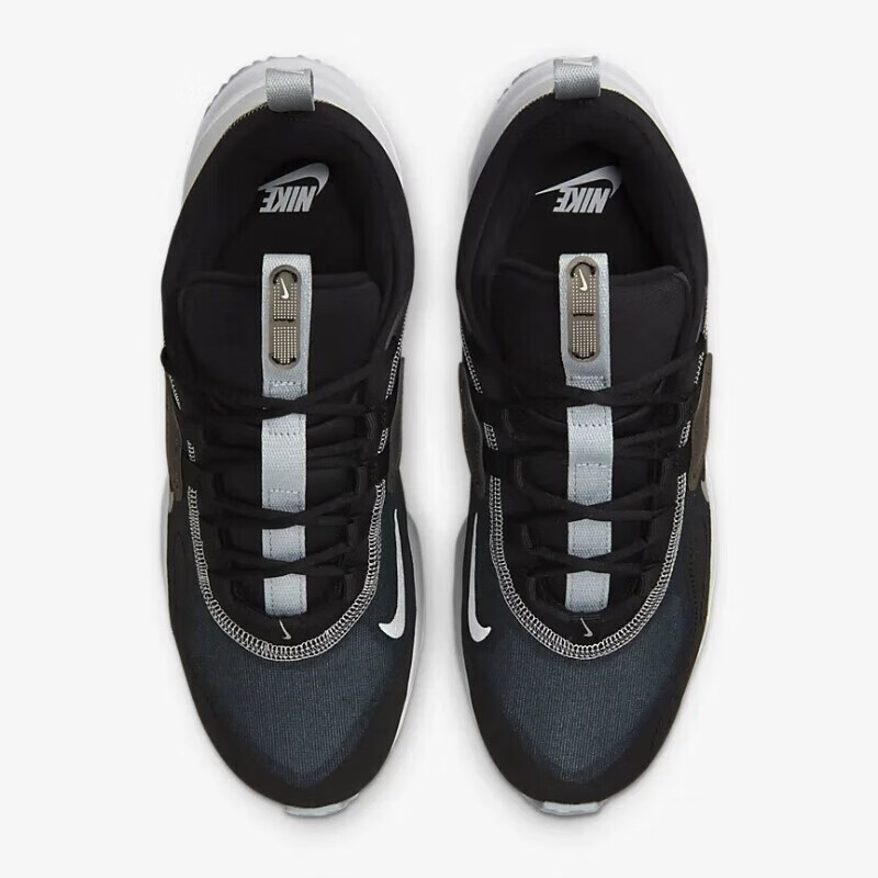 Nike Women's SPARK Low-Top Lightweight Casual Sneakers, DJ6945-005, Black And Gr...