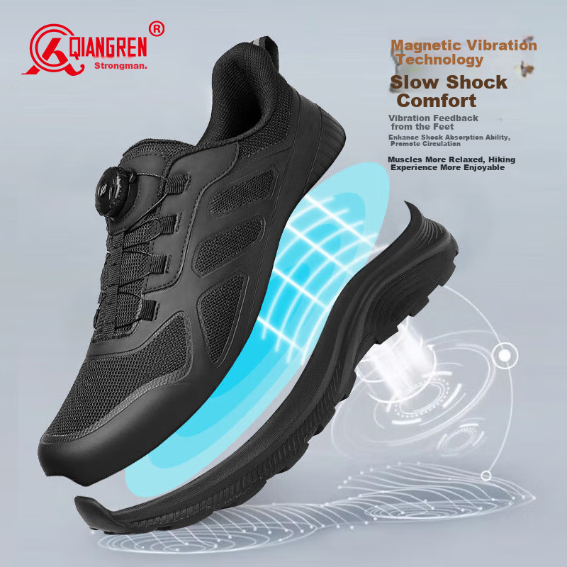 Qiangren Sports Casual Shoes for Men, 3515 Outdoor Running Shoes, Breathable Sho...