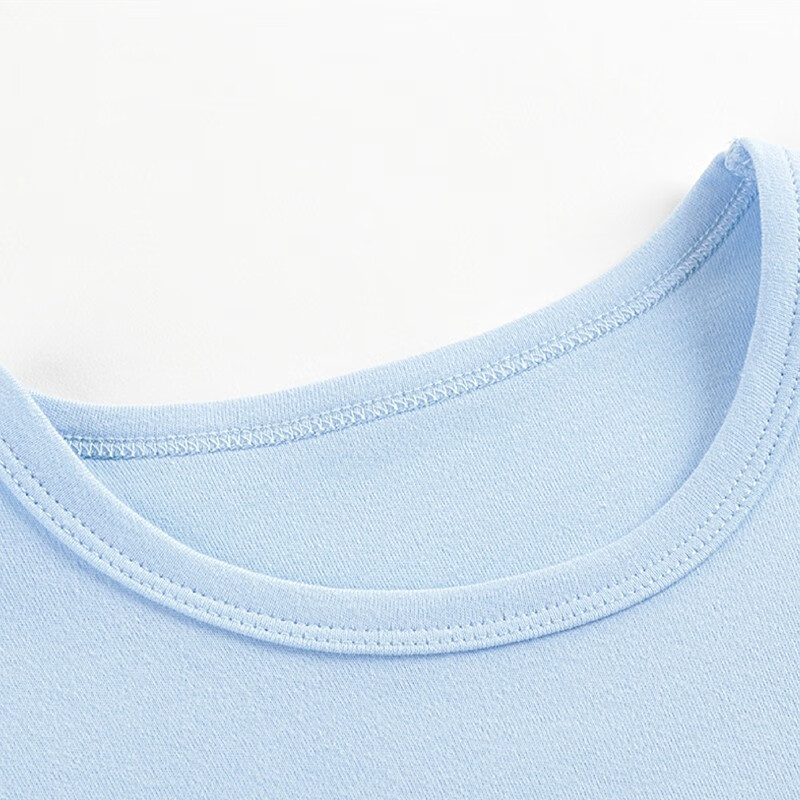 Sanqiang Sanqiang Children's Class A Comfortable Soft Cotton Boys' Round Neck Lo...