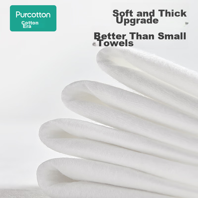 PurCotton Hanging Cotton Soft Towel, Ultra-Soft Pure Cotton Baby 100% Cotton, We...