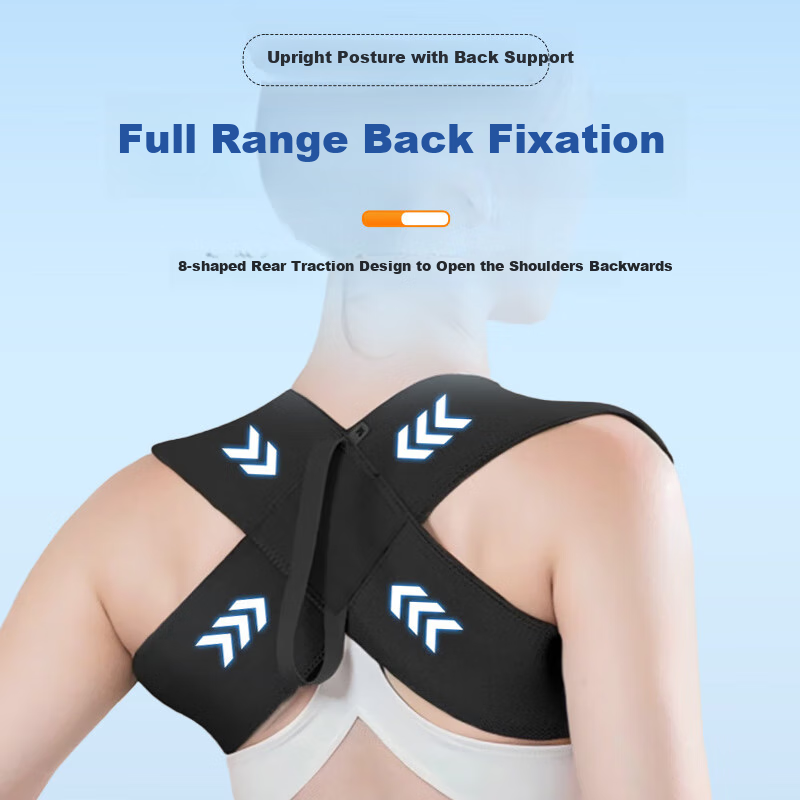 Qituo Zhe Shoulder Opening Posture Correction Band for Men And Women, Fitness Ch...