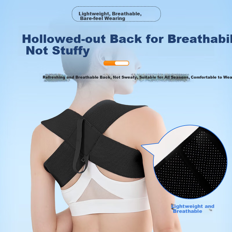 Qituo Zhe Shoulder Opening Posture Correction Band for Men And Women, Fitness Ch...