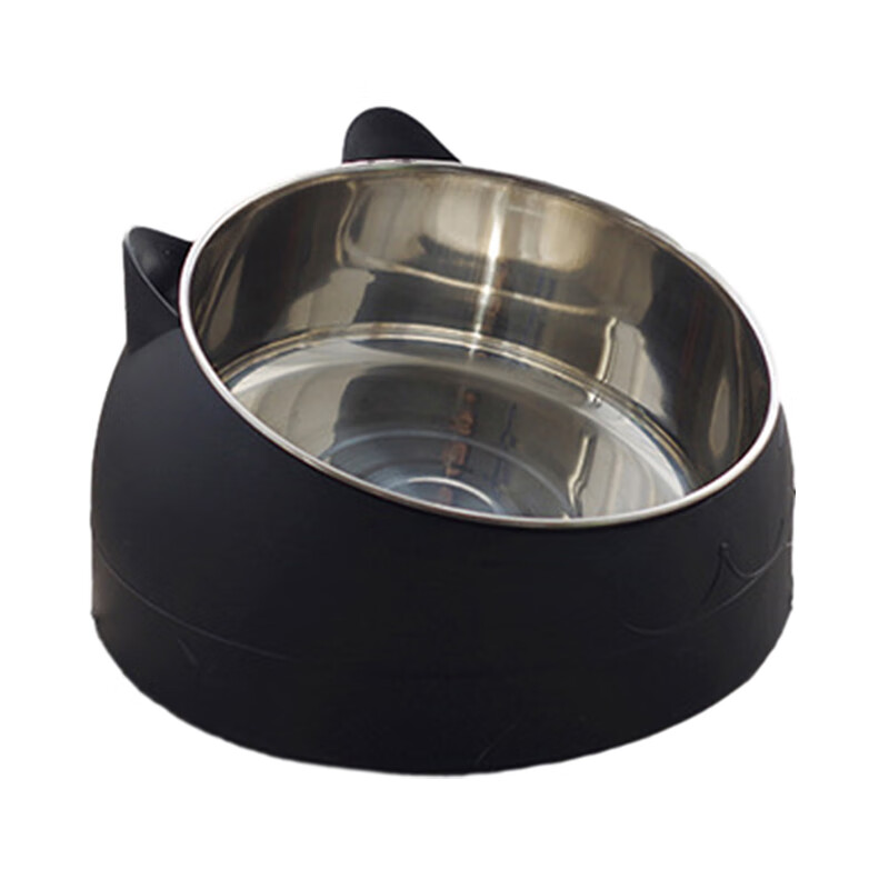 Pilot Pet Stainless Steel Dog Bowl, Cat Bowl, Inclined Neck Protection, Anti-Spi...