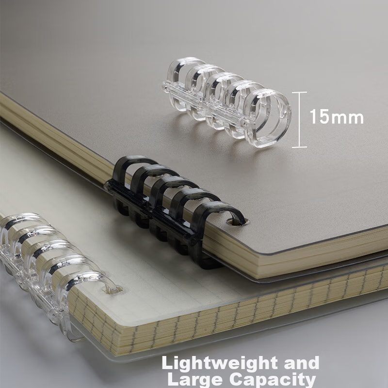 Class 2, Grade 3 B5 Lined Comfortable Loose-Leaf Notebook with Five Holes, PP So...