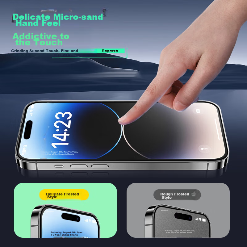 PISEN IPhone 14 Pro Screen Protector, Frosted Film for IPhone 14 Pro, Full Scree...