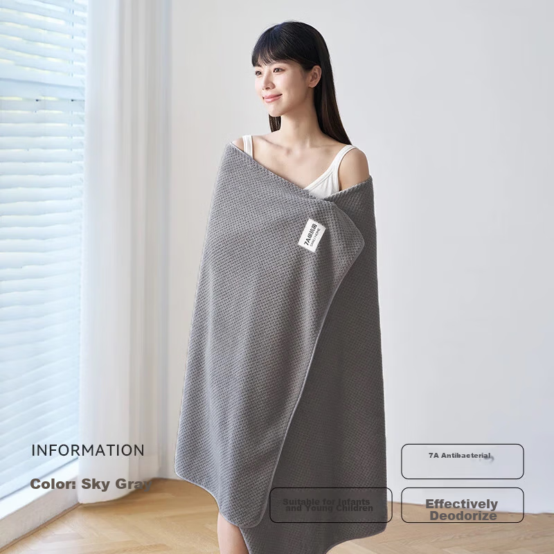 Sanli 7A Grade Bath Towel, Antibacterial, Anti-Mite, Absorbent, Quick-Drying, So...