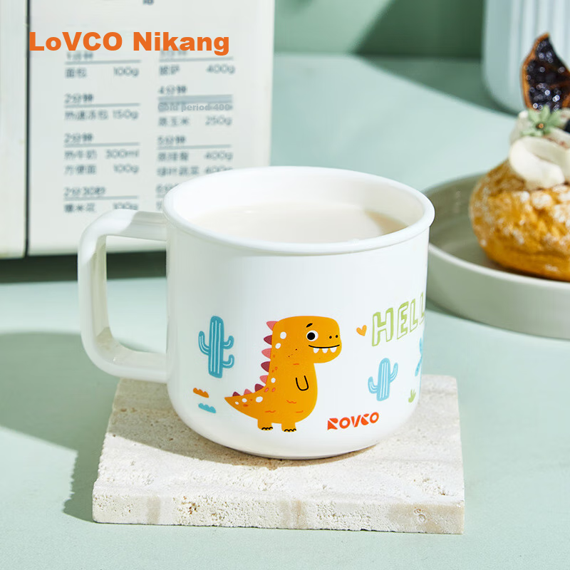 Rikang Children's Water Cup, Baby Microwave-Safe Milk Cup, Infant Juice Cup, Too...