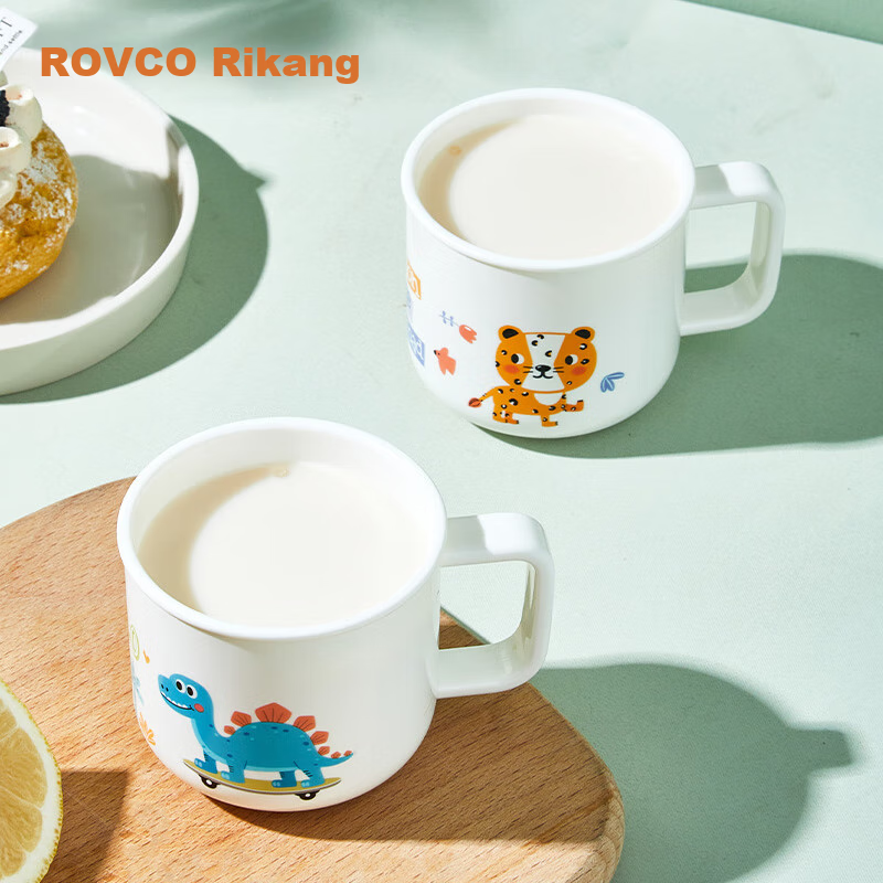 Rikang Children's Water Cup, Baby Microwave-Safe Milk Cup, Infant Juice Cup, Too...