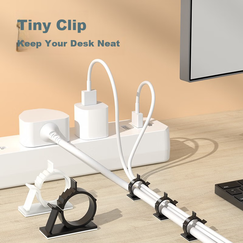 SAMZHE Cable Organizer, Wire Fixing Clip, 22-25mm, Power Cord Clamp, Wire Wrap H...