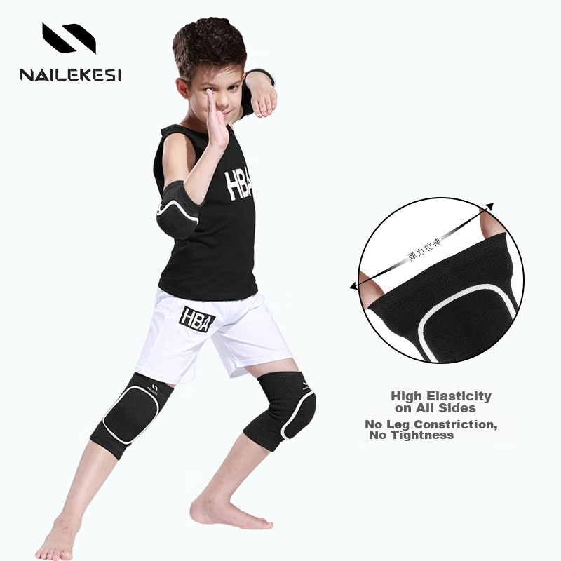 Nailekesi Children's Knee And Elbow Pads Protective Gear Set for Sports, Soccer,...