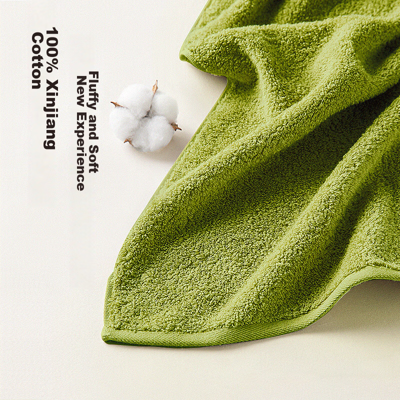 UCHINO Plain Elegant Bath Towel And Face Towel Set, High-Quality Thickened Pure...