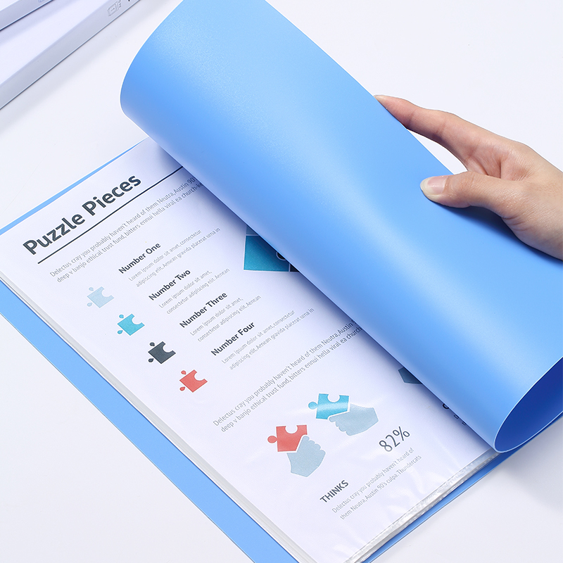 Comix A4/30-Page Document Folder/pocket File Folder/Loose-Leaf File Folder/docum...