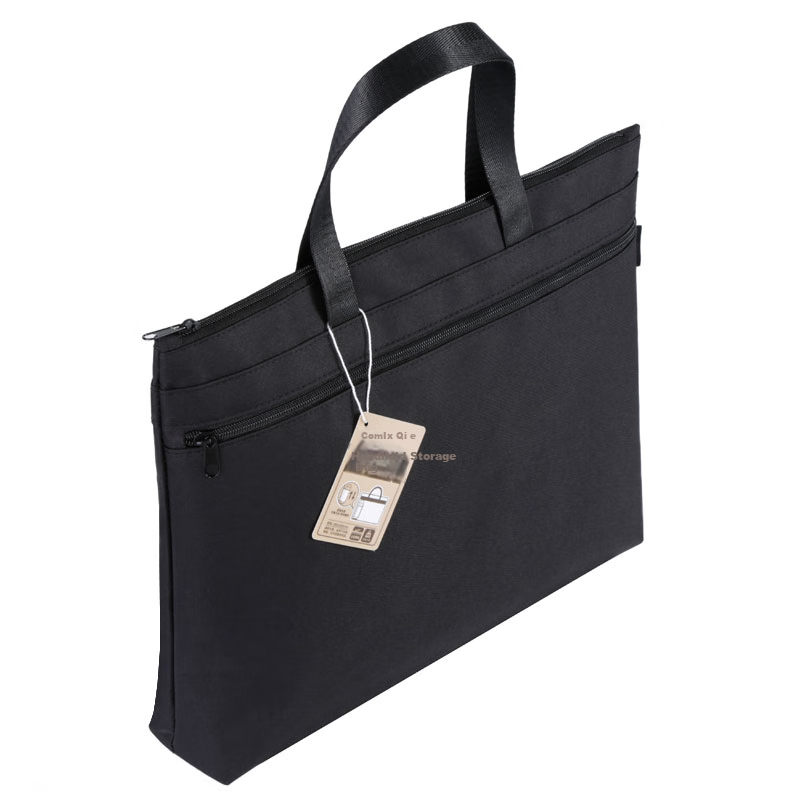 COMIX (Comix) Double-layer Handheld Briefcase File Bag Large Capacity Computer C...