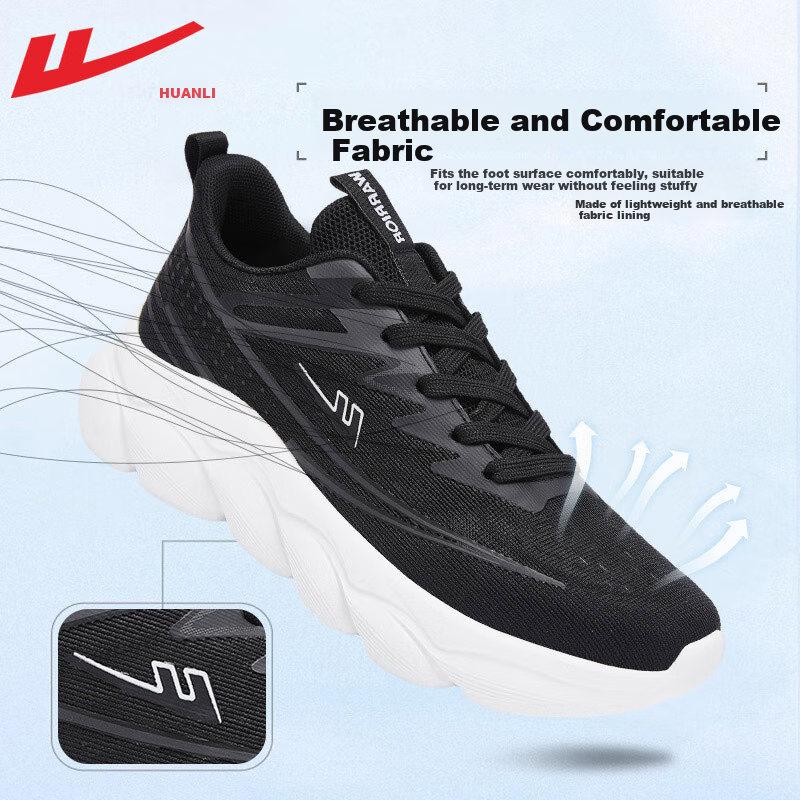 Warrior Women's Summer Breathable Mesh Shoes Soft Bottom Comfortable Running Sho...