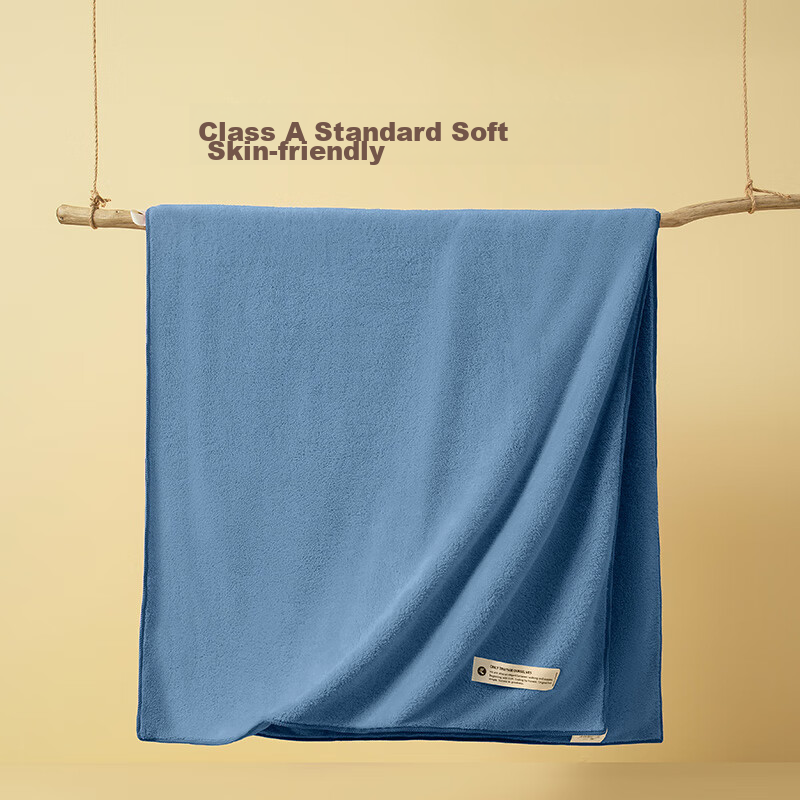 Sanli Large Size Towel And Bath Towel 2-Piece Set, Class A, Men's Summer Quick-D...