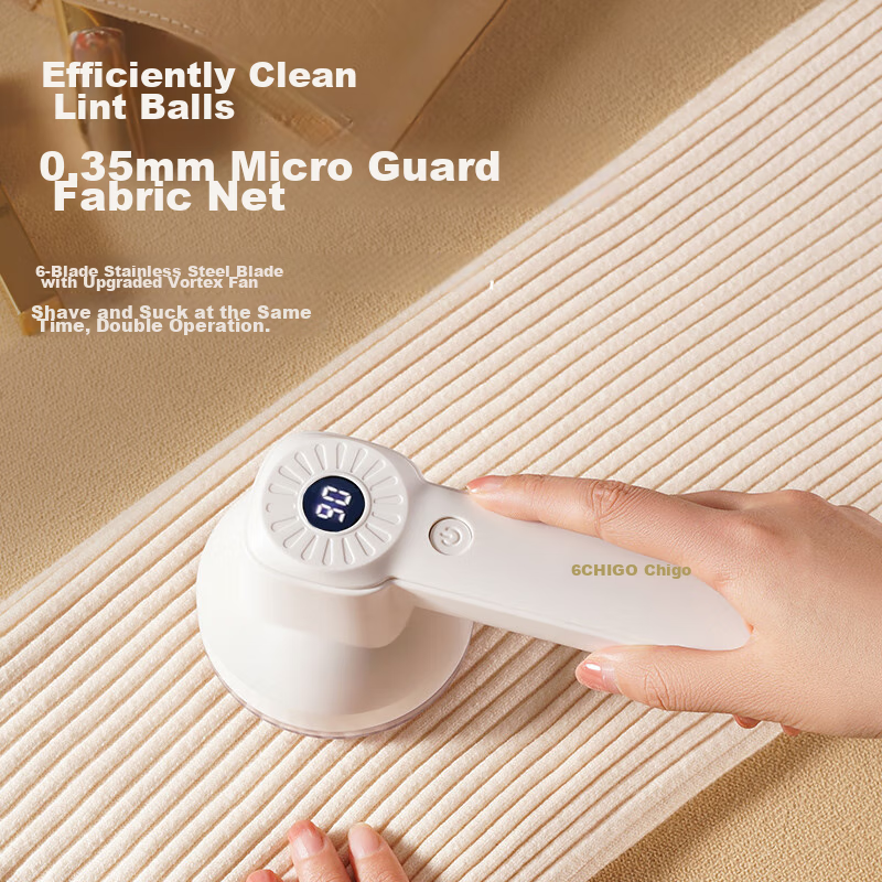 CHIGO Lint Roller, Sweater Shaver, Clothing Ball Remover, Hair Removal Tool, Sha...